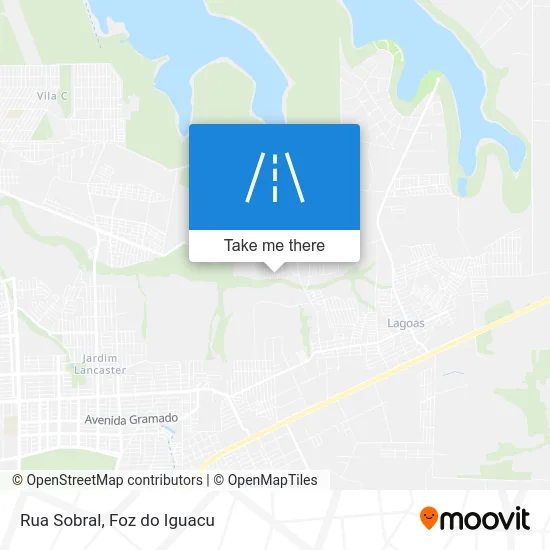 Rua Sobral map
