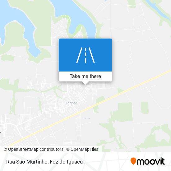 Rua São Martinho map