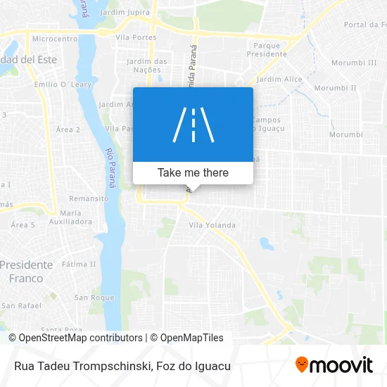 Rua Tadeu Trompschinski map