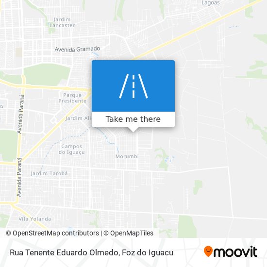 Rua Tenente Eduardo Olmedo map