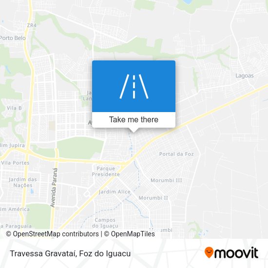 Travessa Gravataí map