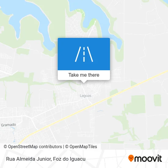 Rua Almeida Junior map