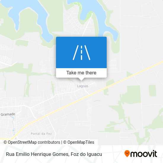 Rua Emilio Henrique Gomes map