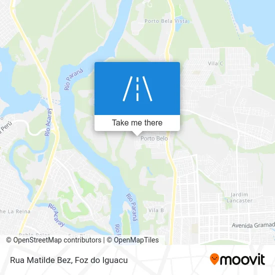 Rua Matilde Bez map