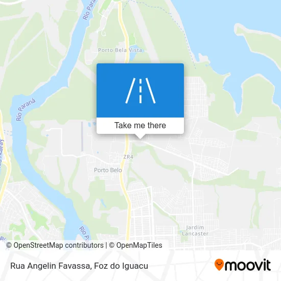 Rua Angelin Favassa map