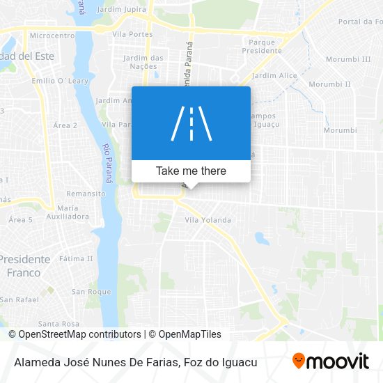 Alameda José Nunes De Farias map