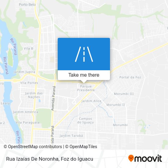 Rua Izaías De Noronha map