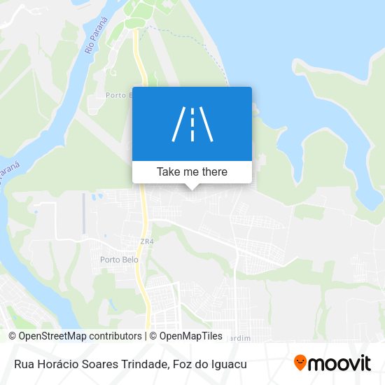 Rua Horácio Soares Trindade map