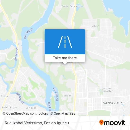 Rua Izabel Verissimo map