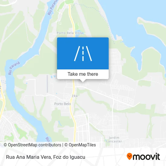 Rua Ana Maria Vera map