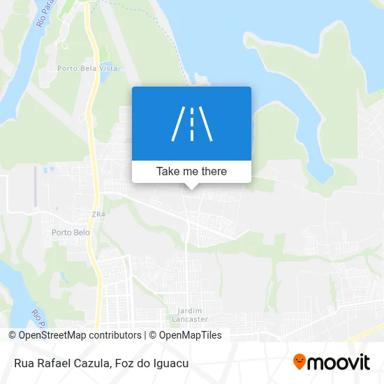 Rua Rafael Cazula map