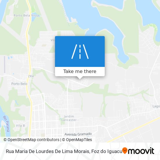 Mapa Rua Maria De Lourdes De Lima Morais