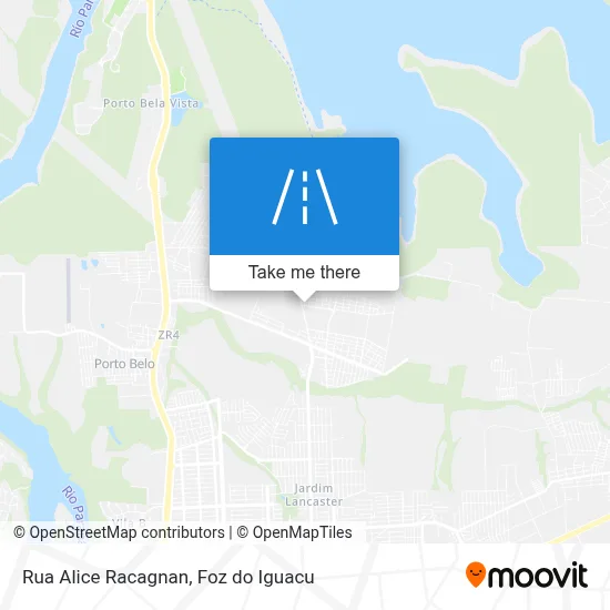 Rua Alice Racagnan map