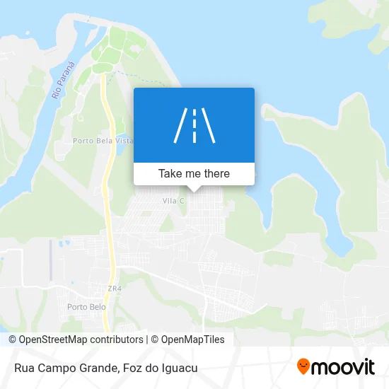 Rua Campo Grande map