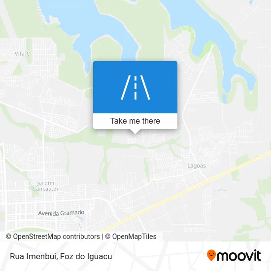 Rua Imenbui map