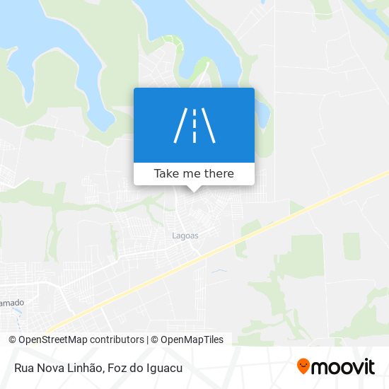 Rua Nova Linhão map