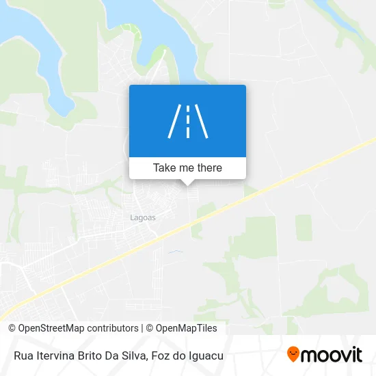 Rua Itervina Brito Da Silva map