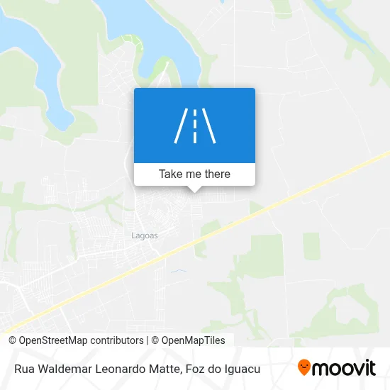 Rua Waldemar Leonardo Matte map