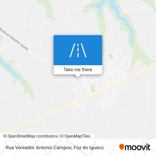 Rua Vereador Antonio Campos map