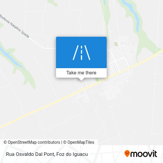 Rua Osvaldo Dal Pont map