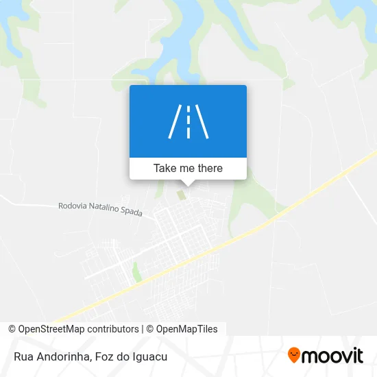 Rua Andorinha map