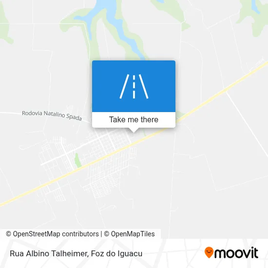Rua Albino Talheimer map