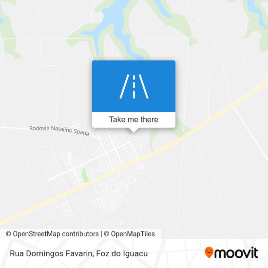 Rua Domingos Favarin map