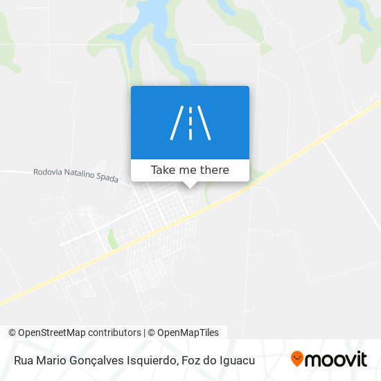 Mapa Rua Mario Gonçalves Isquierdo