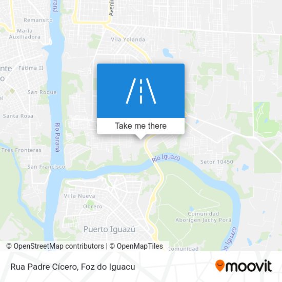 Rua Padre Cícero map