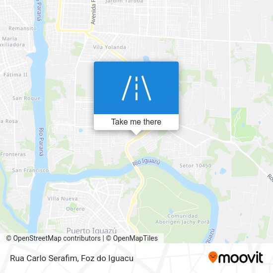 Rua Carlo Serafim map