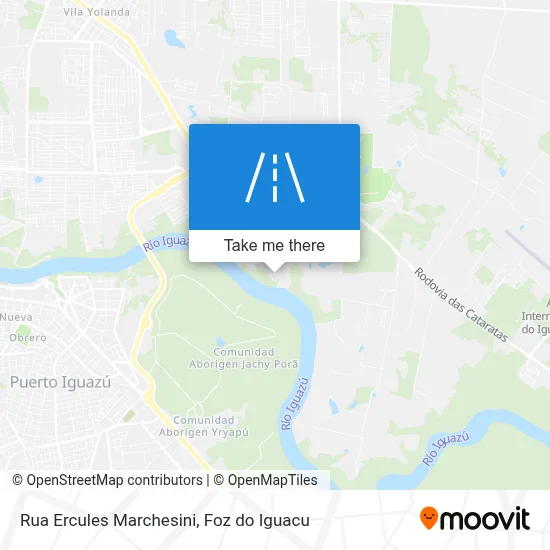 Rua Ercules Marchesini map