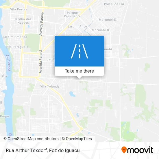 Rua Arthur Texdorf map