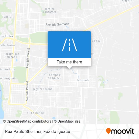 Rua Paulo Shertner map