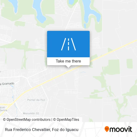 Rua Frederico Chevallier map