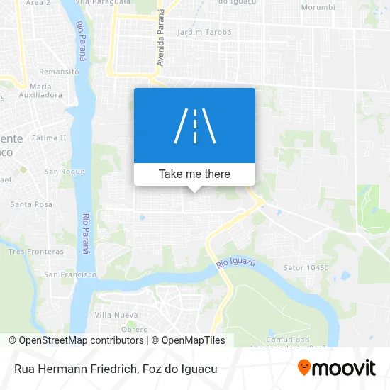 Rua Hermann Friedrich map
