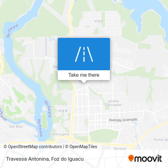 Travessa Antonina map