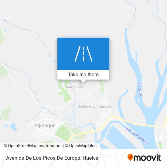 Avenida De Los Picos De Europa map