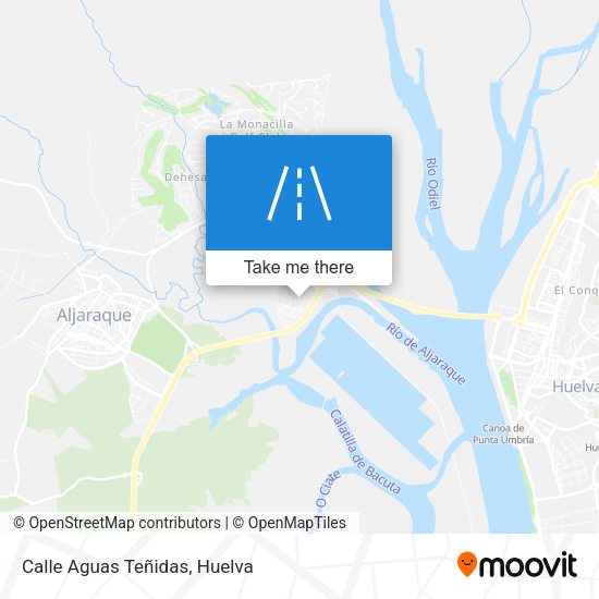 Calle Aguas Teñidas map