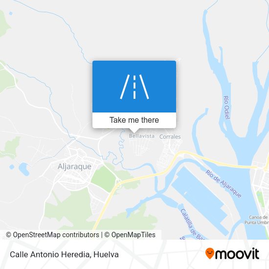 Calle Antonio Heredia map