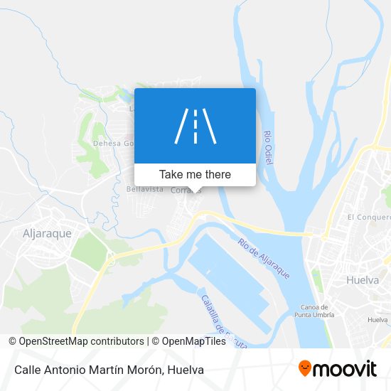 Calle Antonio Martín Morón map