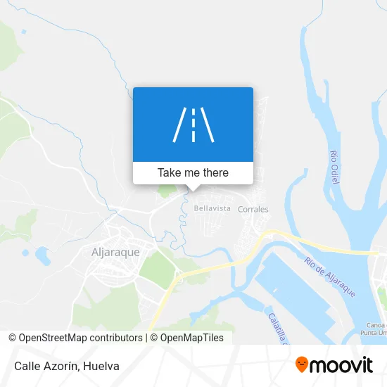Calle Azorín map