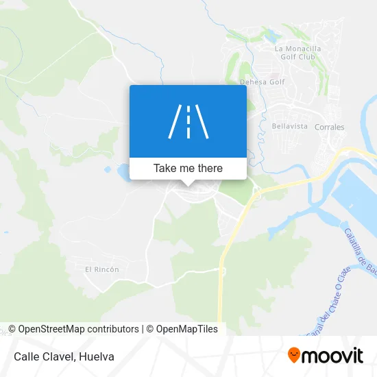 Calle Clavel map