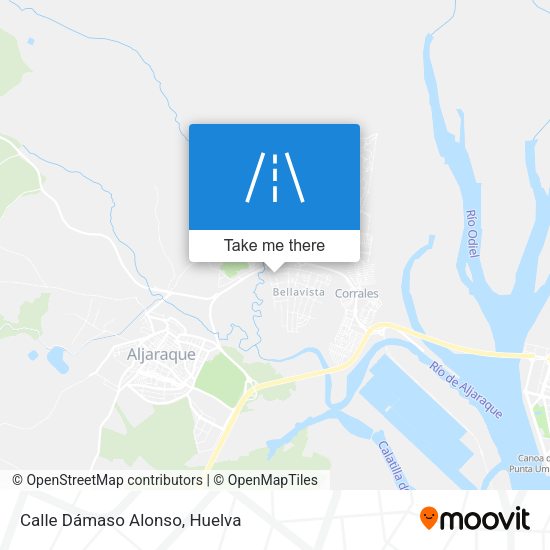 Calle Dámaso Alonso map