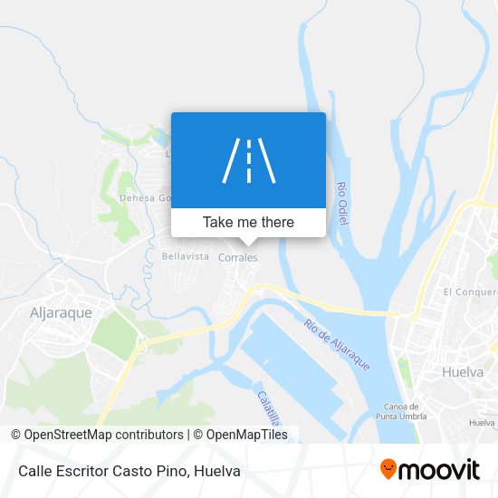 Calle Escritor Casto Pino map