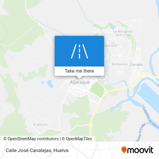 Calle José Canalejas map