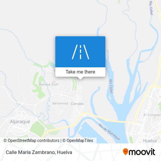 Calle María Zambrano map