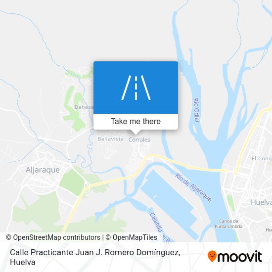 Calle Practicante Juan J. Romero Domínguez map