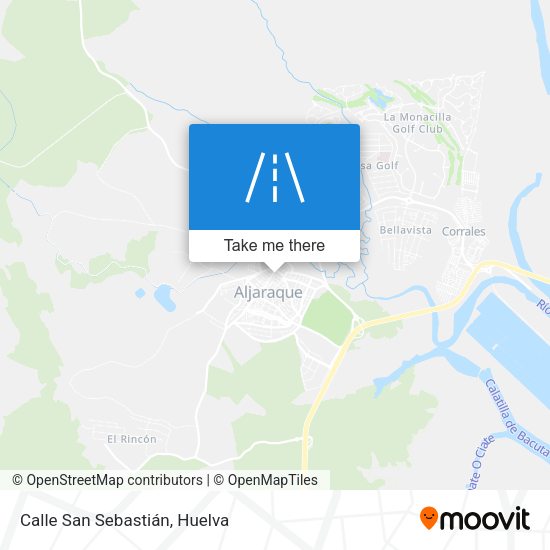 Calle San Sebastián map