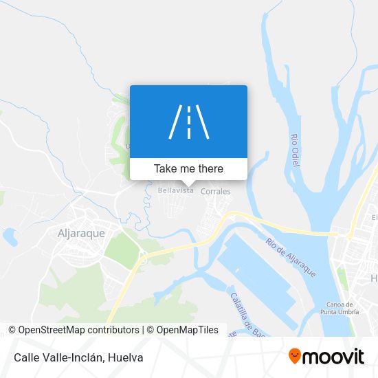 Calle Valle-Inclán map