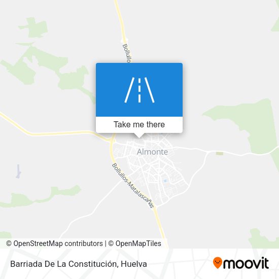 Barriada De La Constitución map